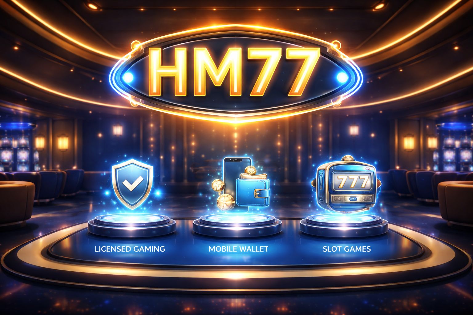 HM77 platform showcasing thirteen years of licensed operation across Bangladesh markets